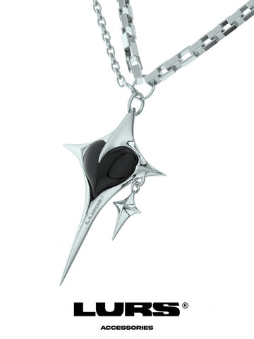 Cross Love Double-Layered Necklace